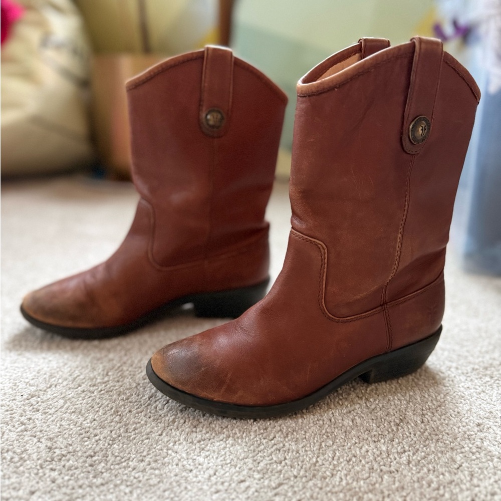 Frye Leather Boots, kids 1.5